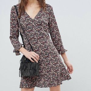 QED London floral skater dress